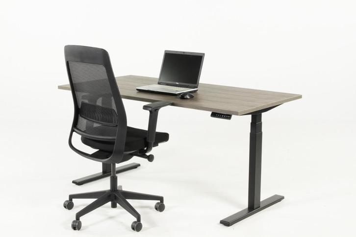 2-motorig Elektrisch Zit sta bureau AH-NOUK02 NEN527, Huis en Inrichting, Bureaus, Nieuw, Bureau, Elektrisch, Ophalen of Verzenden