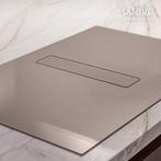 Wave Peyto ind. kookplaat mt afzuiging. 4114 ChampagneGold, Ophalen, Nieuw, 4 kookzones, Inbouw