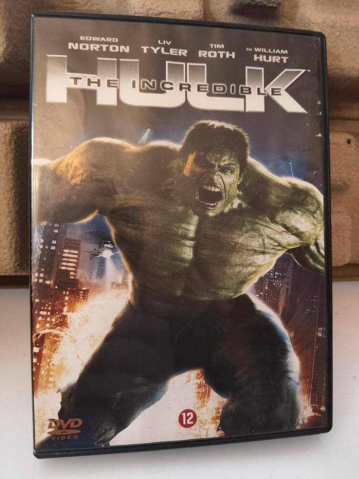 The Incredible Hulk, Cd's en Dvd's, Dvd's | Actie, Gebruikt, Overige genres, Vanaf 12 jaar, Ophalen of Verzenden