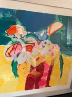 Henk van Vessum Zeefdruk - Ingelijst en Gesigneerd, Antiek en Kunst, Kunst | Litho's en Zeefdrukken, Ophalen of Verzenden