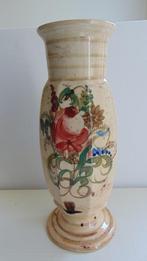 Vintage vaas jaren 50, Gebruikt, Overige kleuren, Aardewerk of Porselein, Ophalen of Verzenden