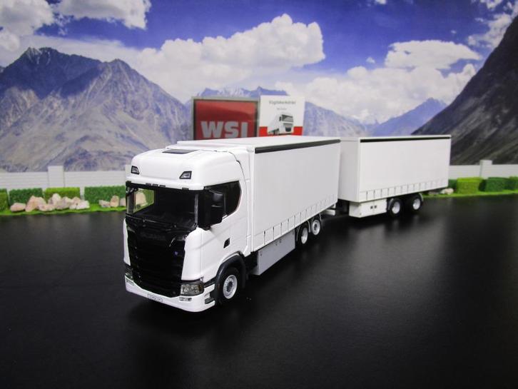 Wsi White Line 03-2052 & 03-2030, Scania S Highline CS20H, Hobby en Vrije tijd, Modelauto's | 1:50, Nieuw, Bus of Vrachtwagen