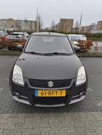 Suzuki Swift 1.6 3D Sport 2010 Zwart, Auto's, Suzuki, Voorwielaandrijving, 1005 kg, Zwart, 4 cilinders