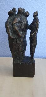 Bronzen beeld op bronzen sokkel / Gerard Brouwer, Antiek en Kunst, Ophalen of Verzenden