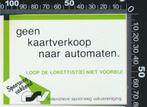 Sticker: Federatie Spoorweg Vakvereniging - Geen kaartverkoo, Verzenden, Zo goed als nieuw, Bedrijf of Vereniging