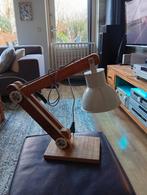 robuuste tafellamp verstelbaar, 50 tot 75 cm, Industriële lamp, Ophalen of Verzenden, Zo goed als nieuw