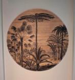 Muurornament met palmbomen - Tropische sfeer, Ophalen of Verzenden, Gebruikt