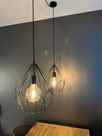 Industriële Hanglamp, Huis en Inrichting, Lampen | Hanglampen, Ophalen, Zo goed als nieuw, Metaal, Minder dan 50 cm