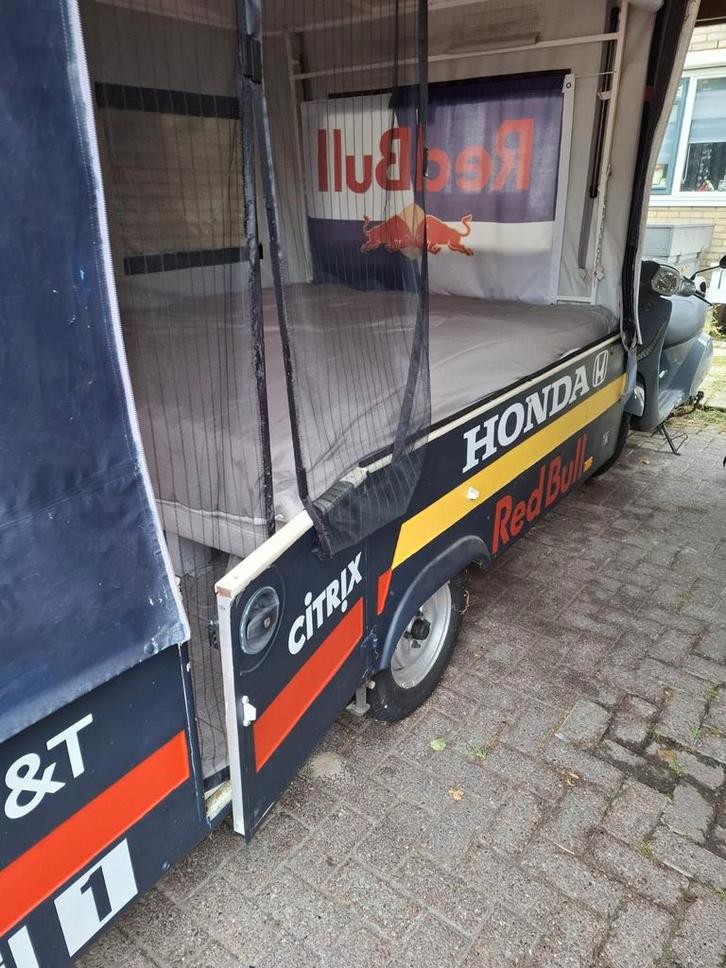 Cran Paradiso  met voortent en luifel  Unieke Uitvoering!, Caravans en Kamperen, Kampeeraccessoires, Ophalen of Verzenden