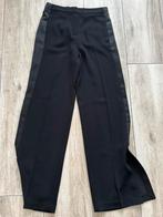 MNG - Zwarte Side Stripe Wide Leg Pants maat 38, Maat 38/40 (M), Zwart, MNG, Ophalen of Verzenden