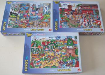 Diverse *** PUZZELS CITY EDITION *** 3 stuks beschikbaar voor biedingen