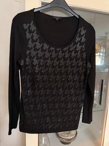 Zwarte longsleeve Claudia Strater- Maat 40 beschikbaar voor biedingen