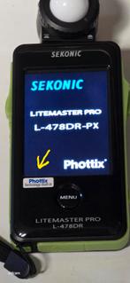 Sekonic Litemaster Pro L-478DR Belichtingsmeter, Ophalen of Verzenden, Gebruikt