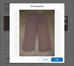 LCW Modest allover printed broek maat 46, Kleding | Dames, Bruin, Maat 46/48 (XL) of groter, Ophalen of Verzenden, Zo goed als nieuw