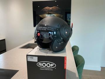 ROOF Boxer V8 S Tattoo Motorhelm - Maat XS (54) - Mat Zwart beschikbaar voor biedingen