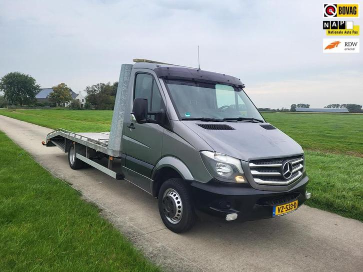 Mercedes-Benz Sprinter 316 2.2 CDI 432 autotransporter oprij, Auto's, Bestelauto's, Bedrijf, Te koop, ABS, Centrale vergrendeling