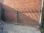 Dubbele poort, Tuin en Terras, Tuinpoorten, Ophalen, Gebruikt, 100 tot 150 cm, 150 tot 200 cm