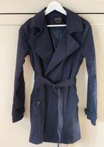 Blauwe nette trenchcoat, Ophalen, Zo goed als nieuw, Maat 36 (S), Blauw