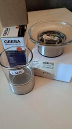 Geesa Badkamer glas en zeepschaal - Nieuwstaat, Ophalen of Verzenden
