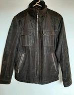Mooie Leren herenjas. Maat large -bruin-zgan, Kleding | Heren, Jassen | Winter, Ophalen of Verzenden, Zo goed als nieuw, Maat 52/54 (L)