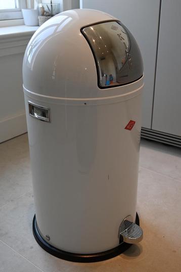 Wesco Kickboy Prullenbak 40L, Wit beschikbaar voor biedingen
