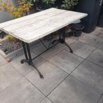 Gietijzeren onderstel tafel 120 x 76.5 x 73 hoog., Ophalen, Zo goed als nieuw, Metaal