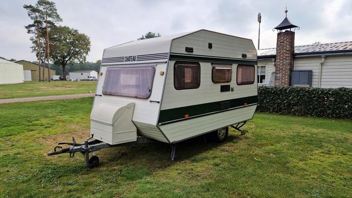 Chateau Splendid Type 364 – Sfeervolle retro caravan (1982), Caravans en Kamperen, Caravans, Particulier, tot en met 4, 500 - 750 kg