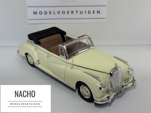 Mercedes-Benz 300C Cabrio | Ricko | schaal 1:18 | ZGAN, Hobby en Vrije tijd, Modelauto's | 1:18, Zo goed als nieuw, Ophalen of Verzenden
