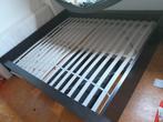 Ledikant met lattenbodems 160 x 200, Huis en Inrichting, Slaapkamer | Bedden, Ophalen, Zwart, Tweepersoons, 200 cm