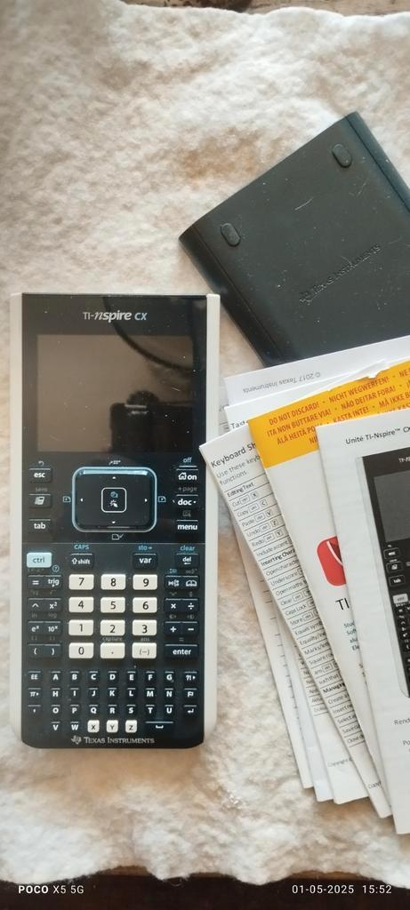 Texas Instruments TI-Napire CX Graphing Calculator, Diversen, Rekenmachines, Nieuw, Ophalen of Verzenden