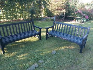 Parkbankjes tuinbankjes 2 stuks beschikbaar voor biedingen