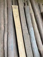 Grenen schaaldelen halfrond, Doe-het-zelf en Verbouw, Hout en Planken, Ophalen, Gebruikt, Grenen, Balk