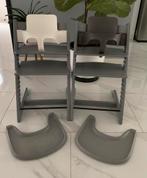 Nette staat STOKKE Storm Grijs met Babyset & Playtray, Kinderen en Baby's, Kinderstoelen, Ophalen of Verzenden, Zo goed als nieuw