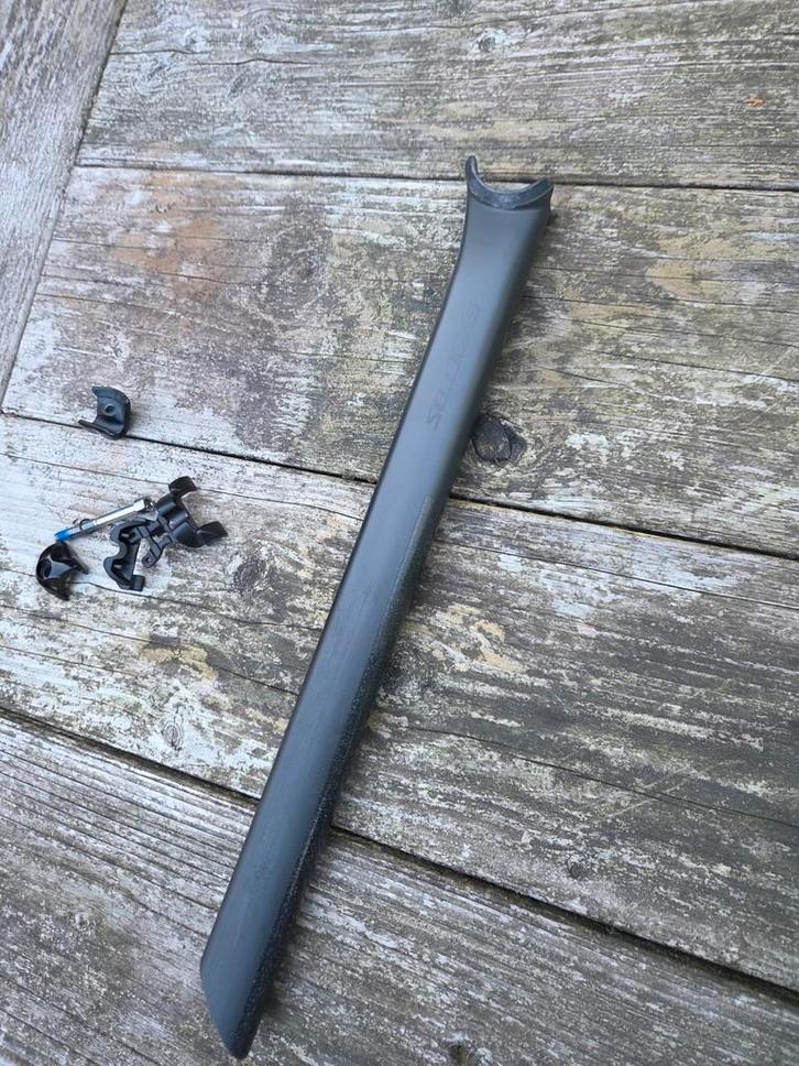 Syncros Duncan SL Aero Zadelpen, Fietsen en Brommers, Fietsonderdelen, Zo goed als nieuw, Racefiets, Zadel, Ophalen of Verzenden