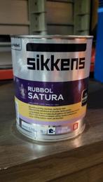 Sikkens Rubbol Satura, Doe-het-zelf en Verbouw, Verf, Beits en Lak, Wit, Ophalen of Verzenden, Zo goed als nieuw, Lak