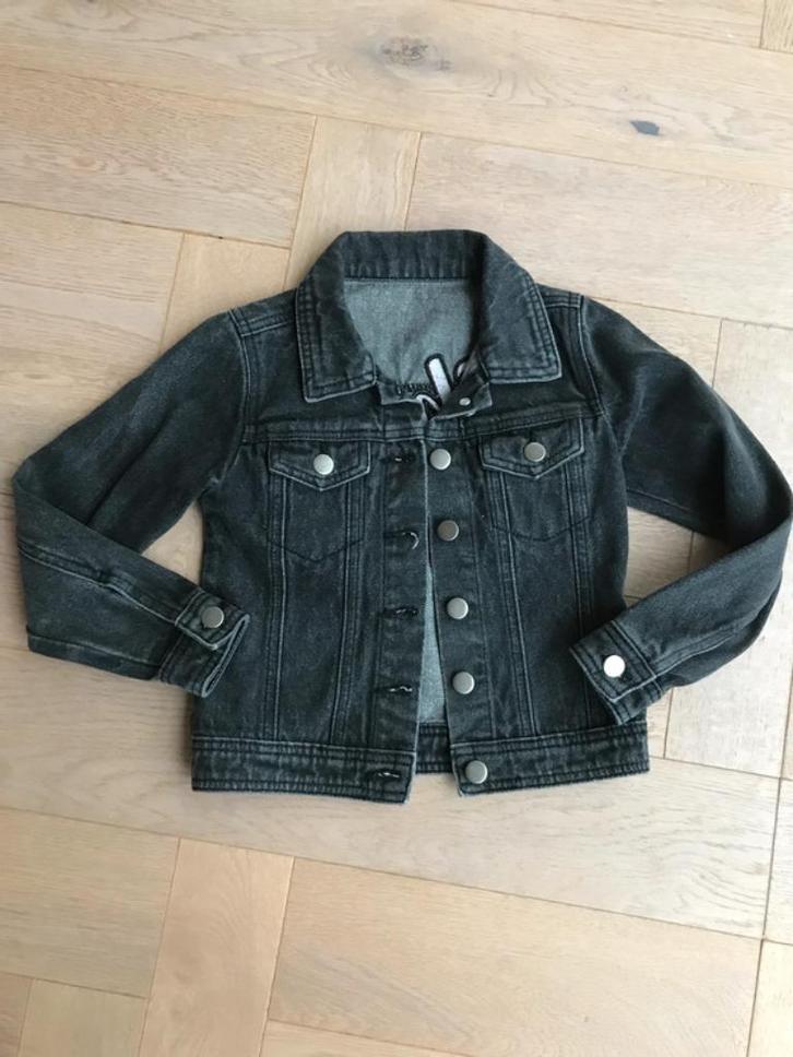 NIEUW stoer spijkerjasje 4president maat 128 SHOUT OUT, Kinderen en Baby's, Kinderkleding | Maat 128, Nieuw, Meisje, Jas, Ophalen of Verzenden