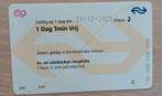 NS Dagkaart trein vrij reizen op alle dagen en  tijdstippen, Tickets en Kaartjes, Trein, Bus en Vliegtuig, Eén persoon, Trein