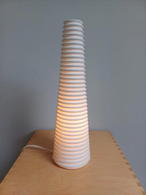 Vintage Design Tafellamp IKEA Bista, Huis en Inrichting, Lampen | Tafellampen, Gebruikt, Minder dan 50 cm, Glas, Metaal, Ophalen of Verzenden