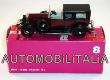 Isotta Fraschini 8A 1926 RIO 8 bordeaux rood schaal 1:43. beschikbaar voor biedingen