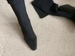 Laars schoen suede schacht strech maat 38 zwart, Ophalen of Verzenden, Zo goed als nieuw, Zwart, Hoge laarzen