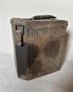wo2 - Frans kistje voor 60mm mortieren Mle 1935 - LEEG, Verzamelen, Militaria | Tweede Wereldoorlog, Ophalen of Verzenden, Landmacht