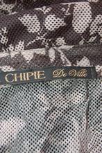 CHIPIE DE VILLE retro blouse, taupe/bruin, Mt. M, Kleding | Dames, Chippie de Ville, Maat 38/40 (M), Zo goed als nieuw, Verzenden