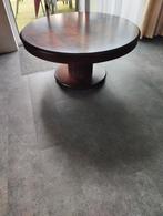 notenhouten salontafel, Huis en Inrichting, 100 tot 150 cm, Zo goed als nieuw, Minder dan 50 cm, Rechthoekig