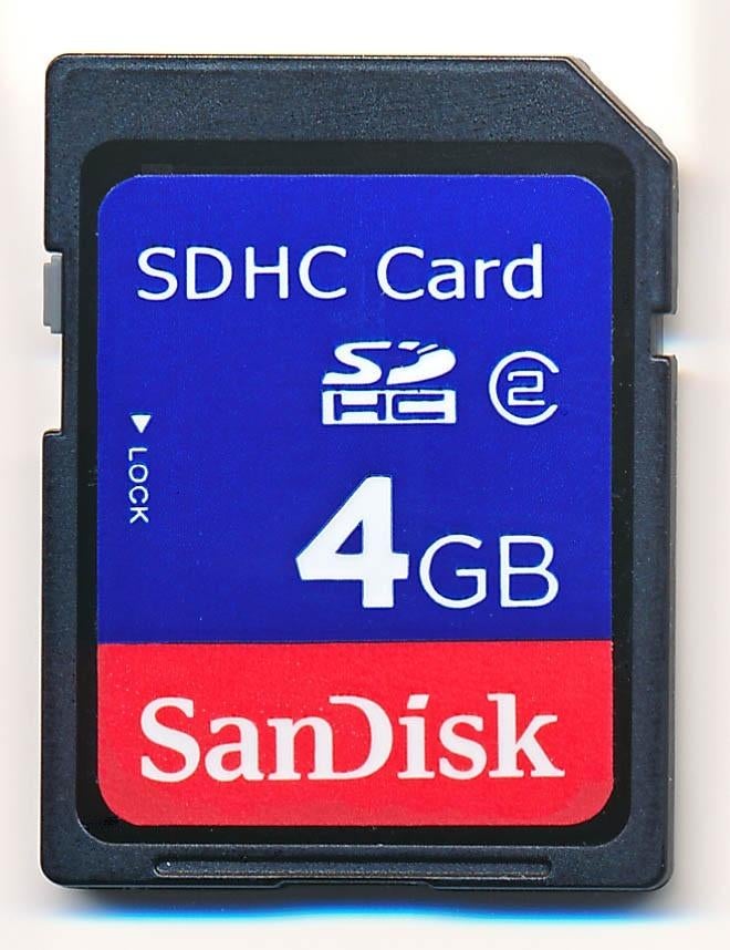 SanDisk Memory Card Type SDHC 4GB, Audio, Tv en Foto, Fotografie | Geheugenkaarten, Verzenden, Nieuw, SanDisk, Overige