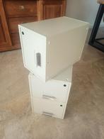 Kluisjes grijs, stapelbaar, Ophalen, Minder dan 50 cm, Gebruikt, Minder dan 50 cm