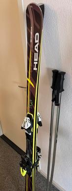 Head Era 3.0 ski’s 1,70 m met skistokken 1,30 m incl. Tas, Ophalen, 160 tot 180 cm, Zo goed als nieuw, Carve