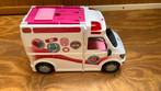 Barbie ambulance zgan, Kinderen en Baby's, Speelgoed | Speelgoedvoertuigen, Ophalen, Zo goed als nieuw