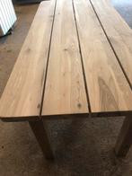 Tuin tafel massief eiken met eiken poten 1 op voorraad, Nieuw, Hout, Ophalen