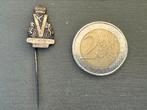 Reverspin Nederland Bevrijd 1945-1985?, Ophalen of Verzenden, Gebruikt, Overige onderwerpen, Speldje of Pin