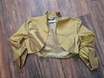 Linea Raffaelli prachtig goud zijden jasje mt 40 izgst, Kleding | Dames, Ophalen of Verzenden, Zo goed als nieuw, Jasje